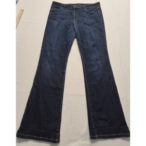 Joe's Jeans Women's 32 Dark Wash The Honey Curvy Bootcut Denim Rikki